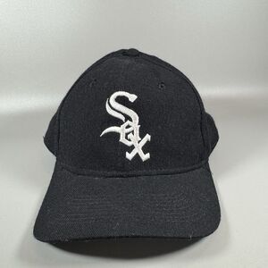 Vintage Chicago White Sox Hat Fitted 7 1/2 Sports Specialties Plain Logo MLB Cap